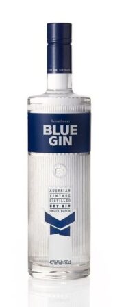 Gin blue vintage